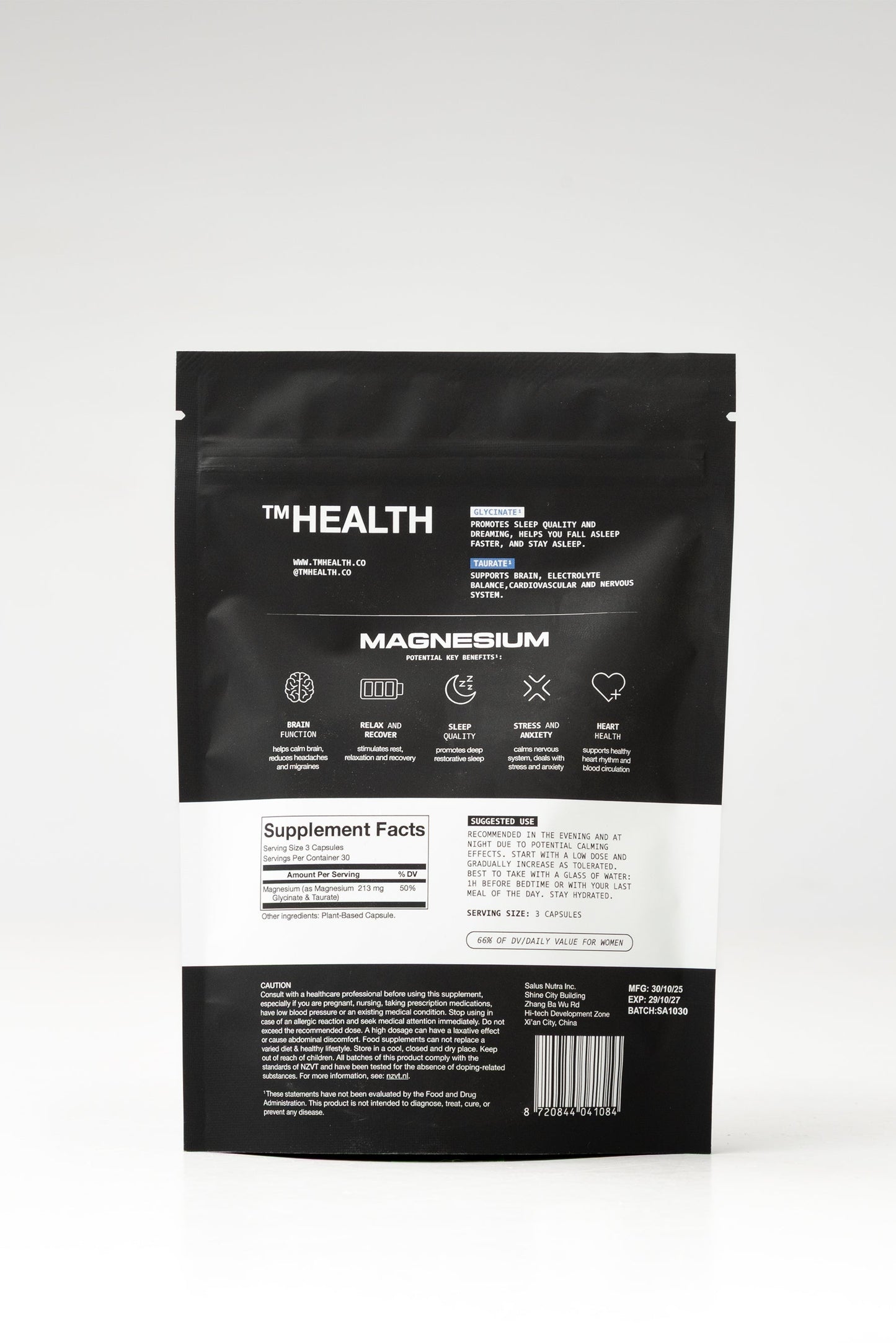 Magnesium Glycinate & Taurate